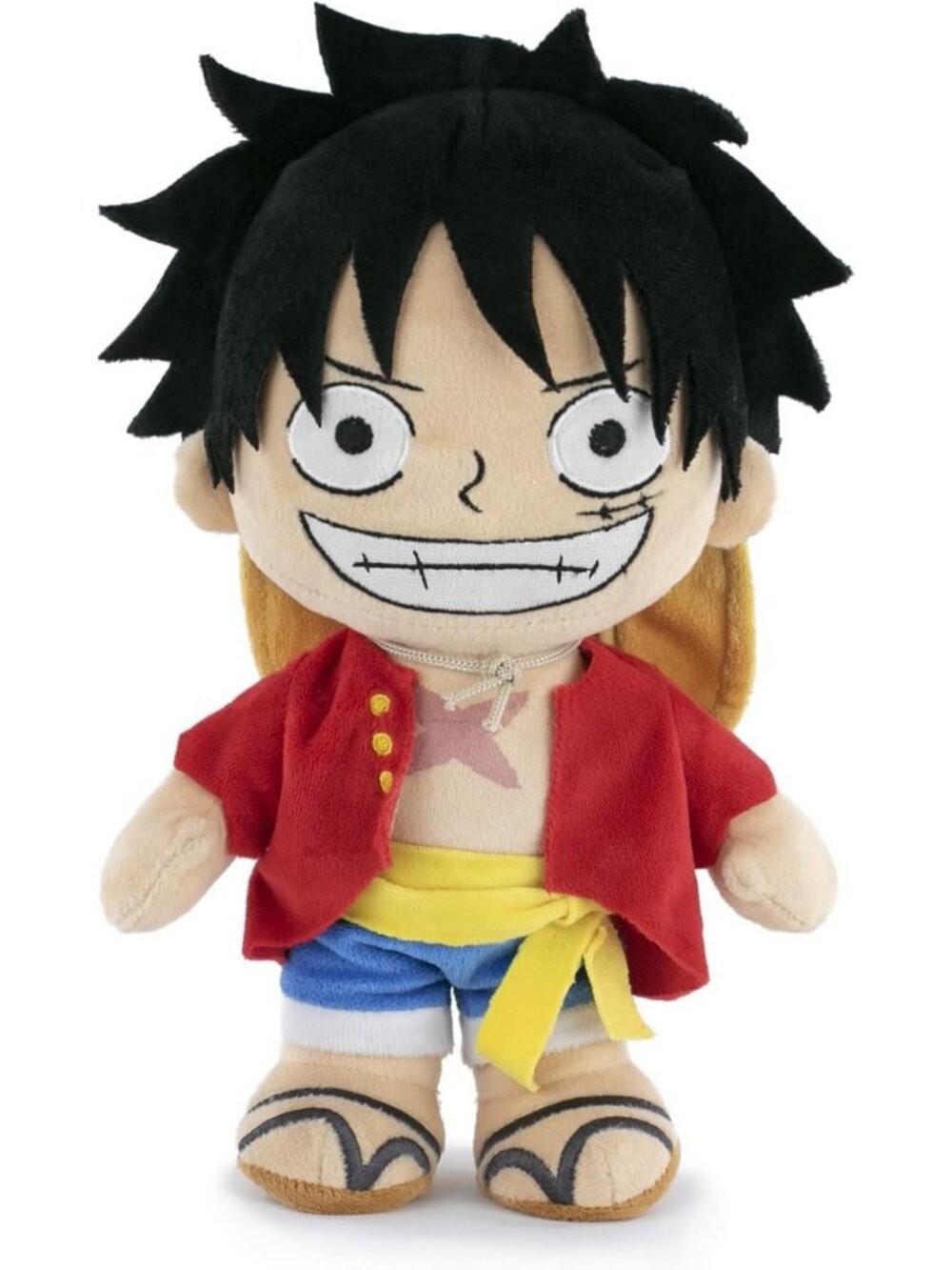 Super Soft One Piece Character Plush Toys - Luffy, Zoro, Sanji, Shanks - 28 cm